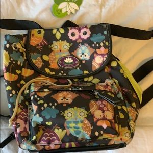 New: Lily Bloom backpack owl purse
